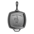 Lodge Yellowstone Cowboy Square Grill Pan 26.7cm image 0