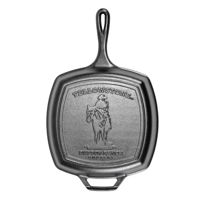 Lodge Yellowstone Cowboy Square Grill Pan 26.7cm image 0