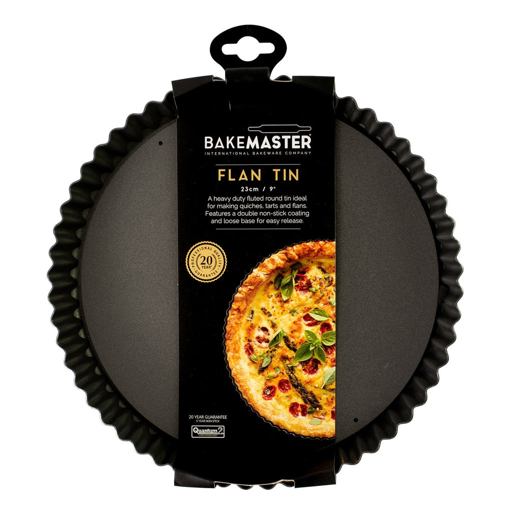 Bakemaster Loose Base Rnd Flan/Quiche Pan, 23? X 3.5Cm - Non-Stick image 2