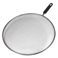 Avanti Splatter Screen - 33cm - Stainless Steel With Black Plastic Handle image 0