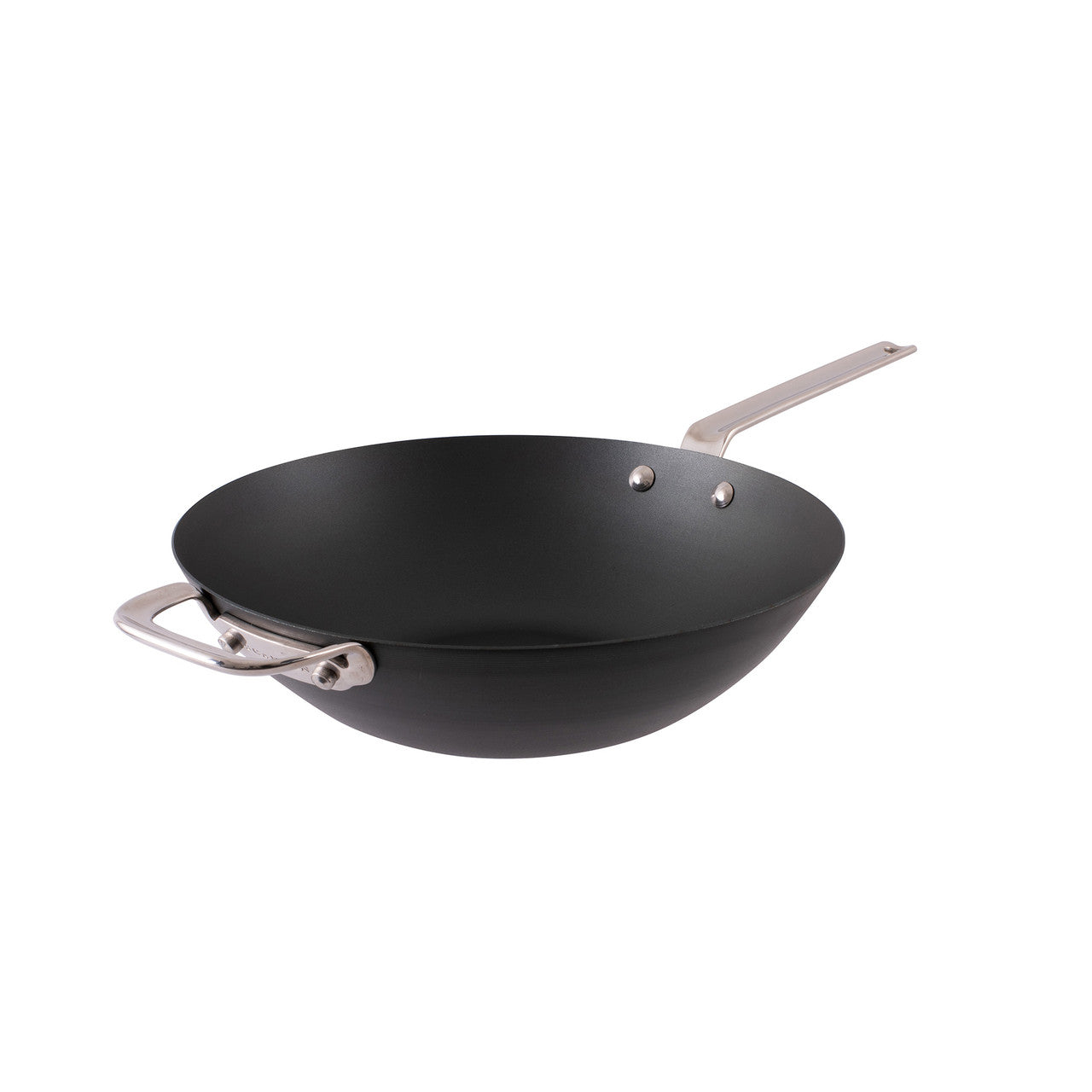 Scanpan Black Iron Wok 30cm image 0