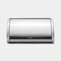 Brabantia Roll Top Bread Bin Medium - Matt Steel image 0