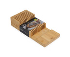 Drawerstore Bamboo 2-Tier Knife Organiser image 3