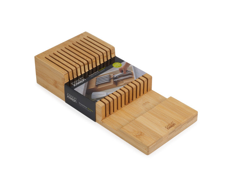 Drawerstore Bamboo 2-Tier Knife Organiser image 3