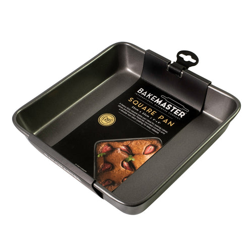 Bakemaster Square Bake Pan, 23 X 23 X 4.5Cm - Non-Stick image 1