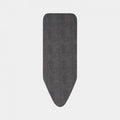 Brabantia Ironing Board Cover C 124 x 45 cm, Top Layer - Denim Black image 0