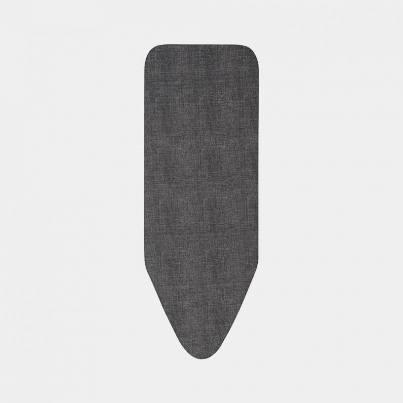 Brabantia Ironing Board Cover C 124 x 45 cm, Top Layer - Denim Black image 0