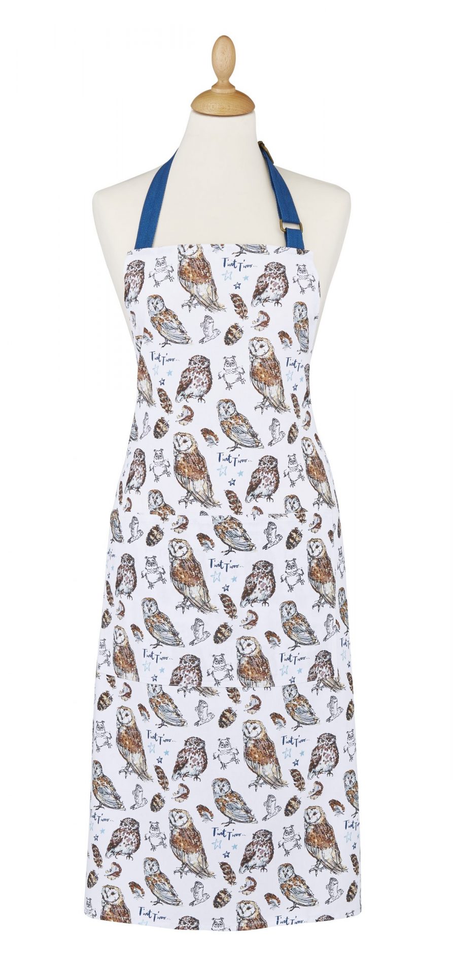 Ulster Weavers Cotton Apron Mf Owls image 0