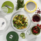 Joseph Joseph Multi-Prep 4-Piece Salad Preparation Set - Multicolour image 4
