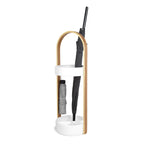 Bellwood Umbrella Stand - White-Natural image 0