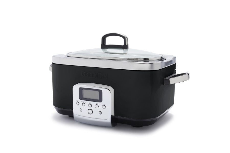 Greenpan Slow Cooker 6L - Black image 0