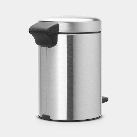 Brabantia Newicon Pedal Bin 3 Litre - Matt Steel image 1