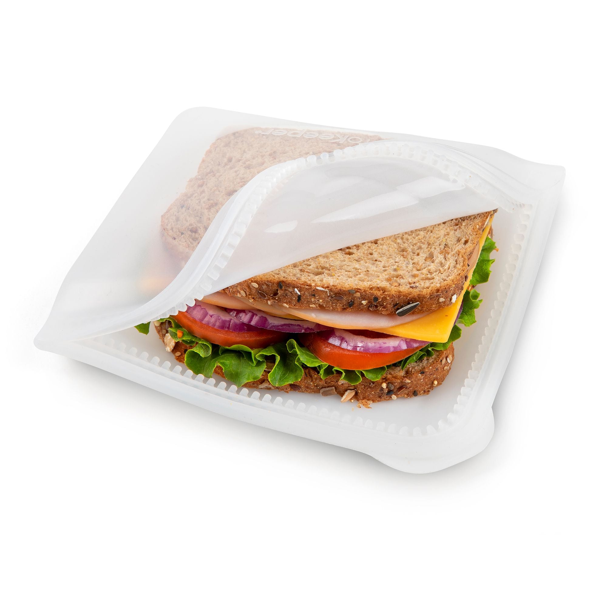 Progressive ProKeeper Silicone Dual Zipper Bag image 0