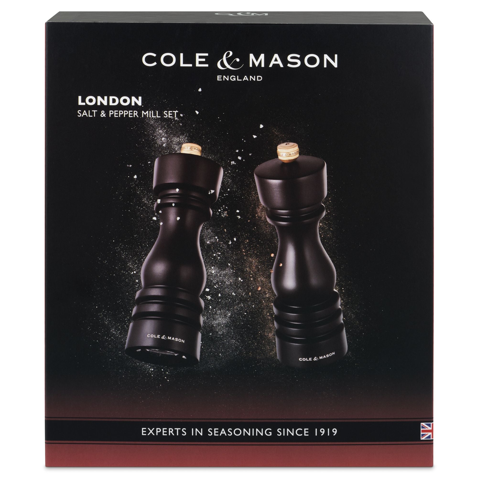 Cole & Mason London Mills Chocolate Wood Gift Set - 18cm image 4