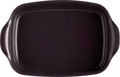 Emile Henry Ultime Rectangular Baker 36cm Charcoal image 1