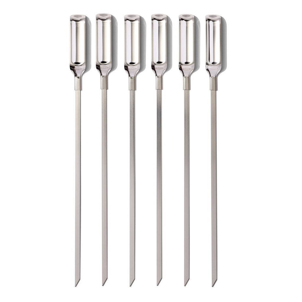 OXO Good Grips 6-Piece Grilling Skewer Set image 0