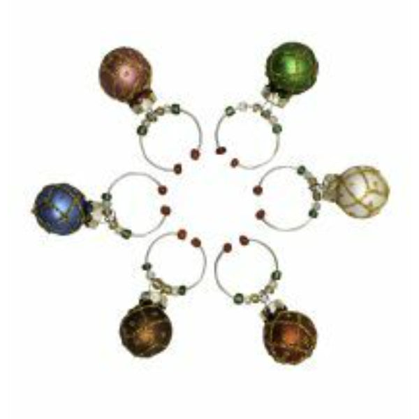 Avanti Wine Charms, Set Of 6 - Baubles image 0