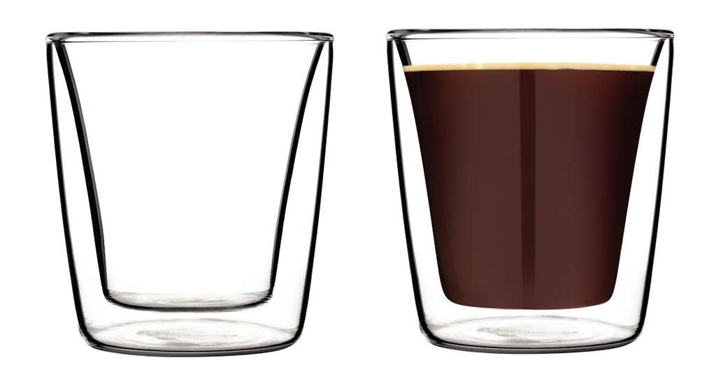 Tramontina Double Wall Espresso Glass 85ml - Set 2 image 1