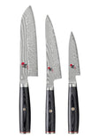 Miyabi 5000FCD Knife 3/Set Santoku 18cm, Shotoh 13cm & Shotoh 9cm