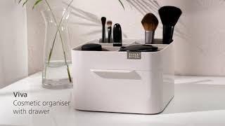 Joseph Joseph Viva Cosmetic organiser with drawer - Shell image 6