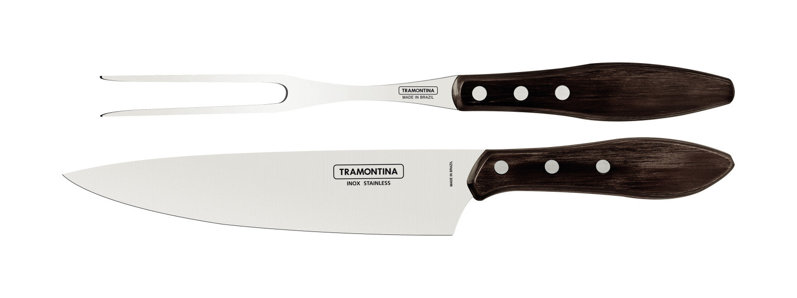 Tramontina Churrasco Barbecue Set Polywood 2 Piece Set image 0