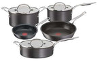 JAMIE OLIVER Cook's Classics Induction Non-stick Hard Anodised 5-piece Cookware Set image 0