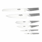 Global Hiro 7 Piece Knife Block Set image 1