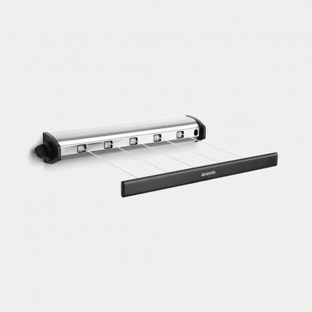 Brabantia Pull-Out Clothes Line 22 metres - Matt Steel image 1