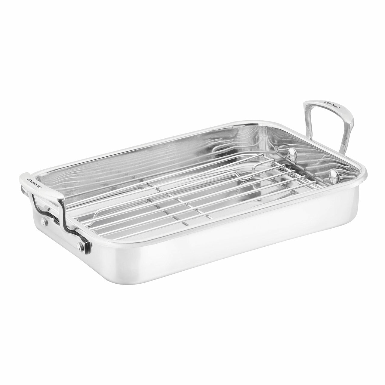 Scanpan Impact 42Cm X 26Cm X 11Cm Roaster With Rack image 0