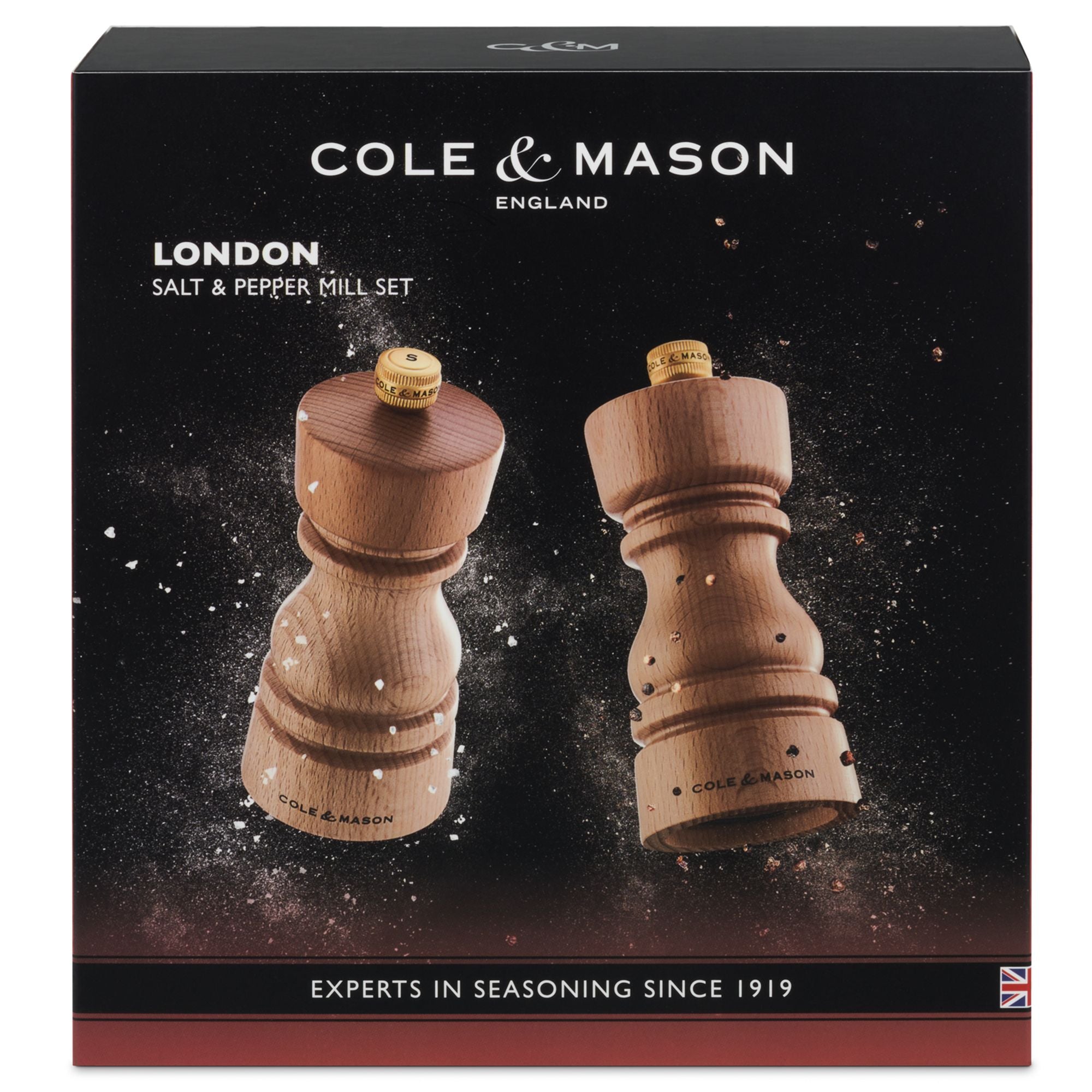 Cole & Mason London Mills Natural Beech Gift Set - 18cm image 4