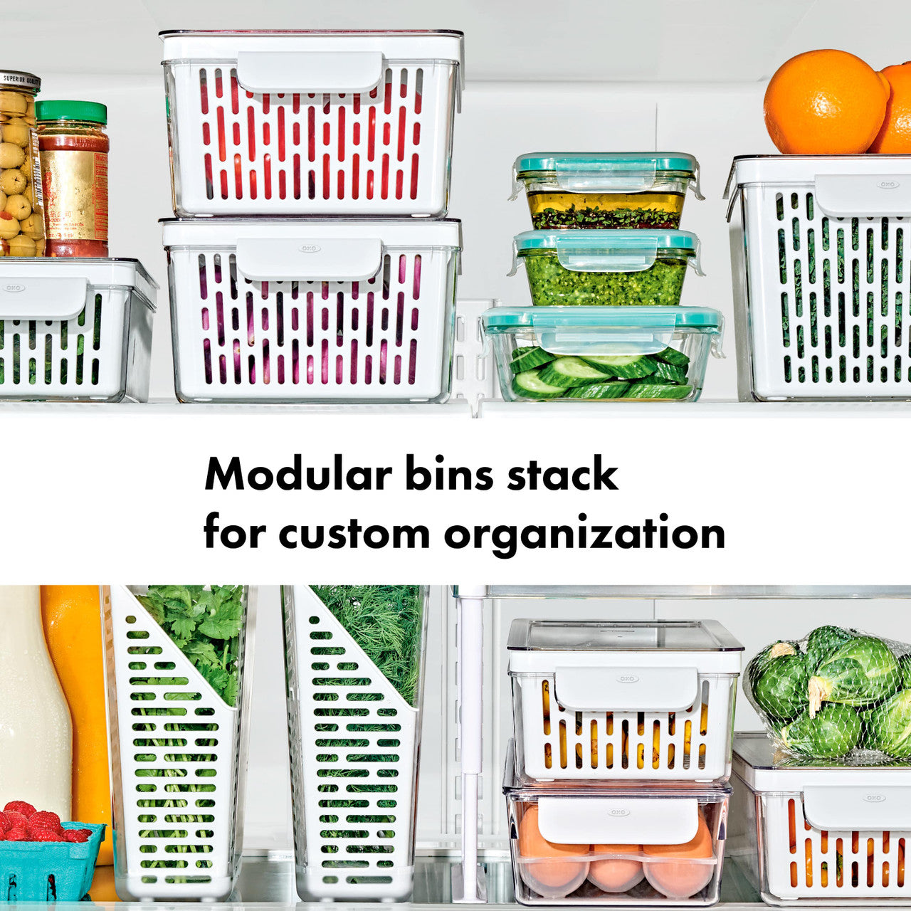 OXO Produce Saver, Medium Bin image 1