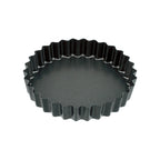 Bakemaster Loose Base Quiche Pan Set of 4 12 x 2cm - Non-stick image 1