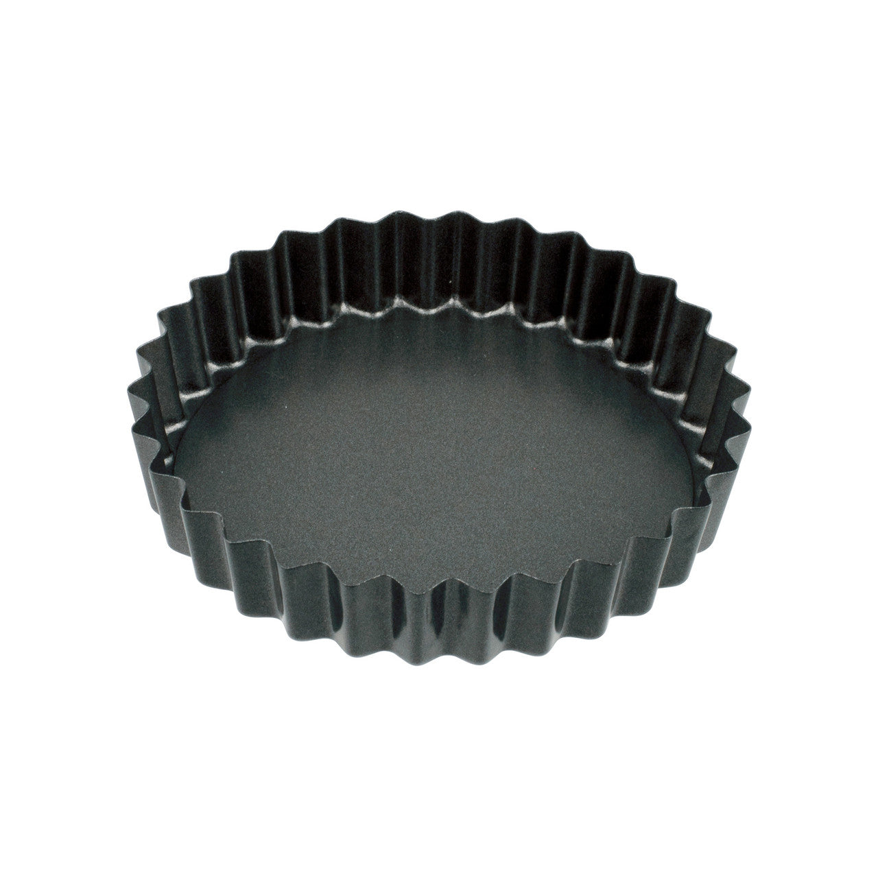 Bakemaster Loose Base Quiche Pan Set of 4 12 x 2cm - Non-stick image 1