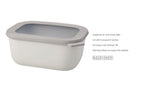 Cirqula Rectangle 1500ml Nordic White image 3