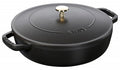 Staub Saute pan Chistera 26cm Black image 0