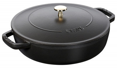 Staub Saute pan Chistera 26cm Black image 0