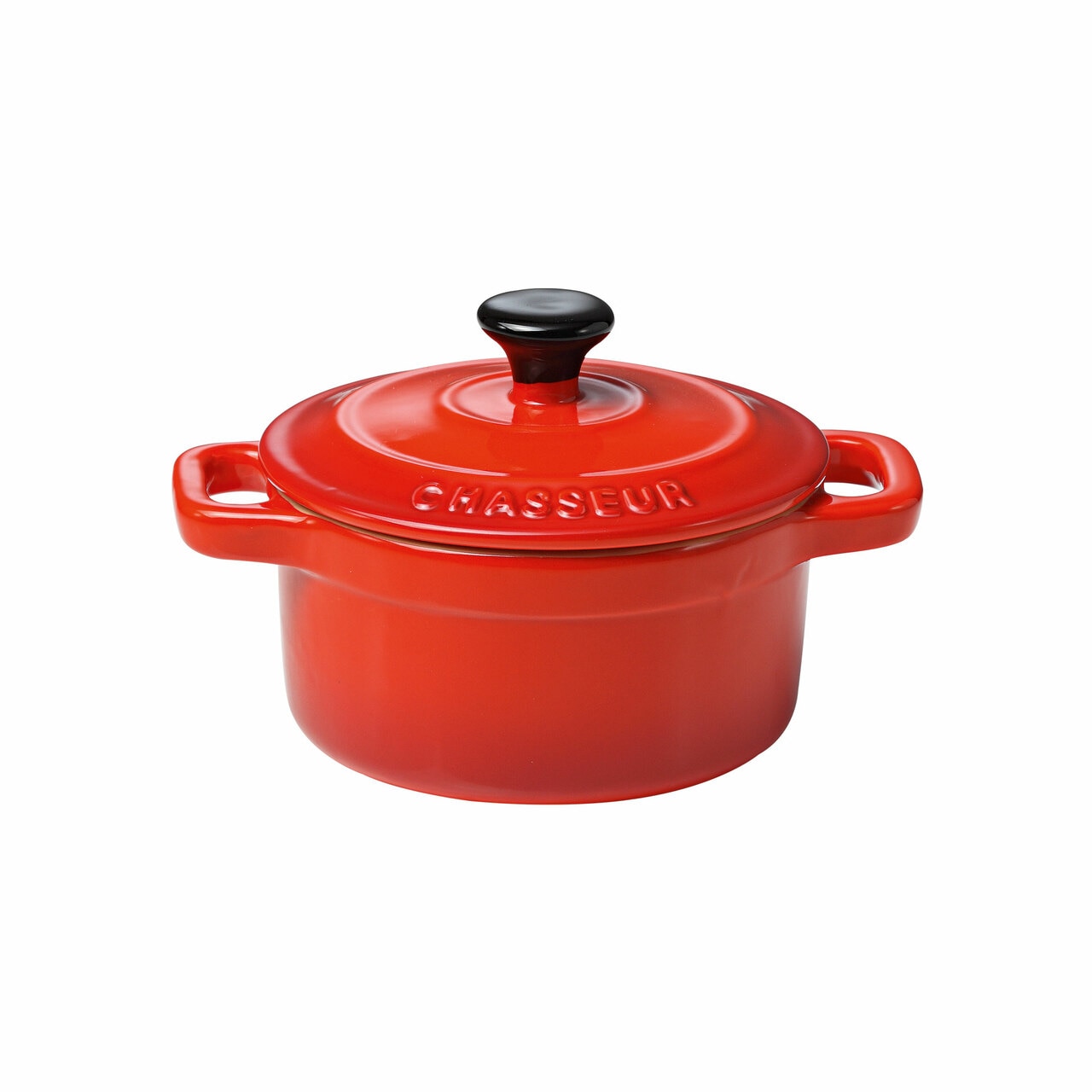 Chasseur Mini Cocotte 10cm diam. x 9cm/300ml Red image 0