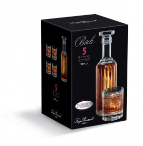 Luigi Bormioli Bach Whiskey Set - Set 5 image 1