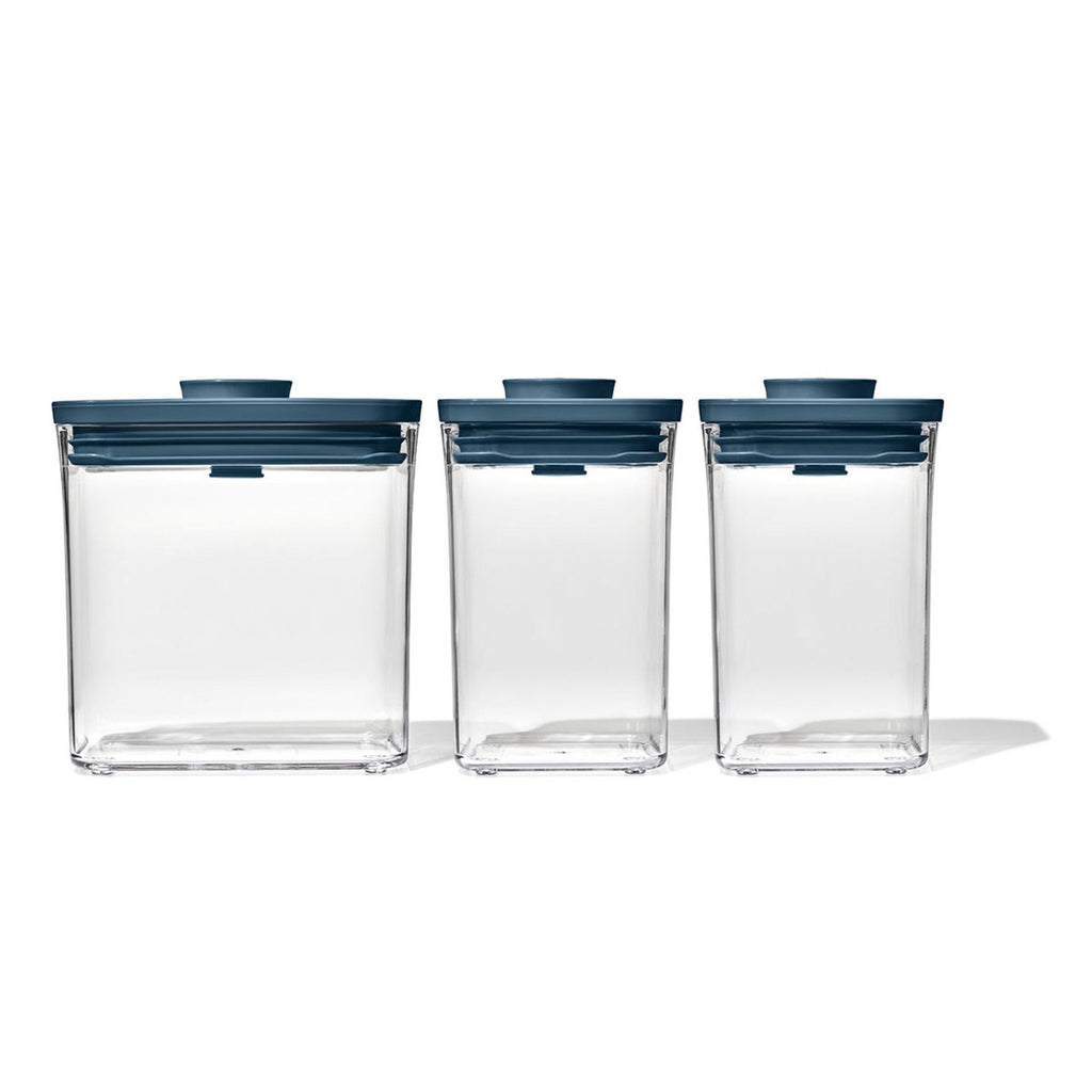 OXO Good Grips 3-Piece POP Container Everyday Set ? Storm Blue image 0