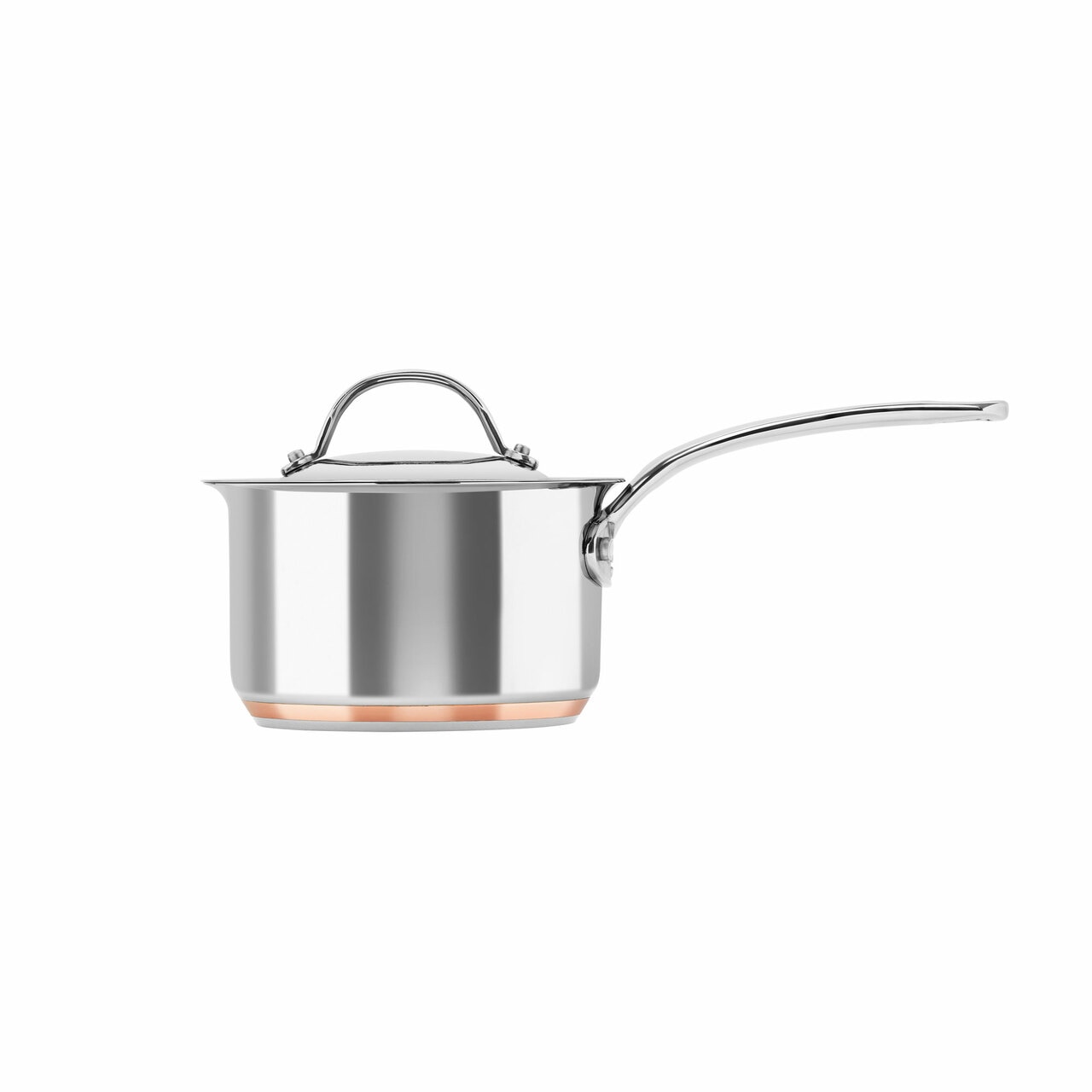 Chasseur Le Cuivre 16 x 10cm/1.9L Saucepan with Lid image 0