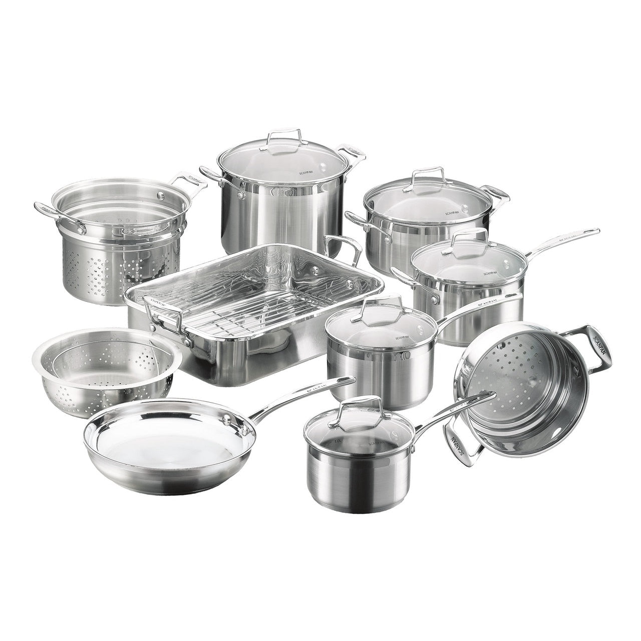 Scanpan Impact 10 Piece Cookware Set image 0