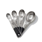 Oxo 4-Piece Stainless Steel Measuring Spoon Set image 1