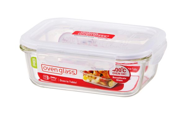 LocknLock Euro Glass Boroseal Heat Resistant Glass Rectangular - 630ml image 0