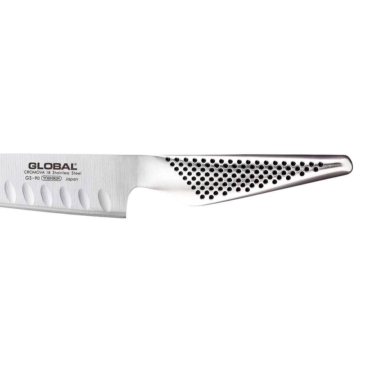 Global Classic Fluted Santoku Knife 13Cm image 3