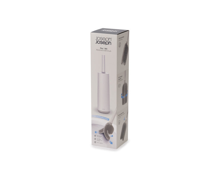 Joseph Joseph Flex 360 Toilet Brush - Ecru image 1