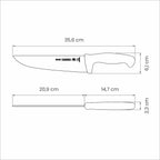 Tramontina Professional Master Black Meat Knife 8", 21cm image 2