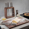 GLOBAL Hashira 7pc Knife Block Set - Walnut image 1