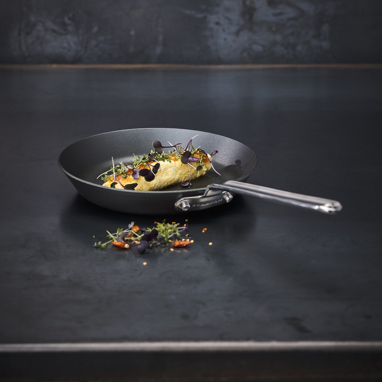 Scanpan Black Iron Fry Pan 22cm image 1