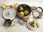 Staub Round Cocotte - 20cm White Truffle image 1
