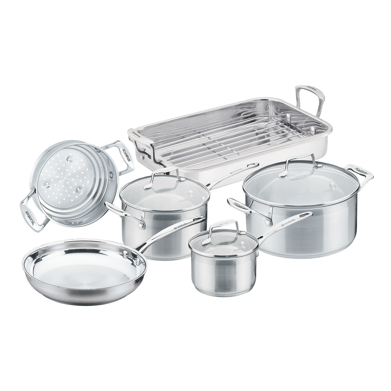 Scanpan Impact 6 Piece Cookware Set with Roaster image 0